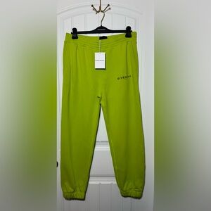 Givenchy Jogger in Citrus Green - New With Tags
